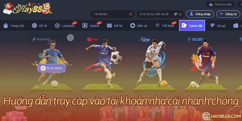 Đăng nhập và phiên tài khoản