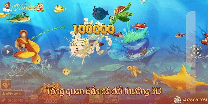 Đồ họa và luật điểm bắn cá 3D